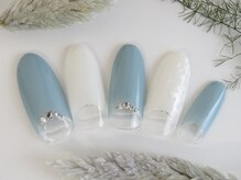 シューズネイルプロデュース/シースルーフレンチネイル