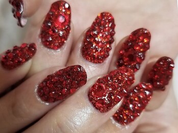 リッチネイル(Rich Nail)/スワロ埋め尽くし