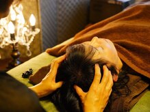 リラクゼーションサロン オリーブ(Olive)/頭のコリもストーンでほぐす♪