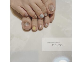 ニコ(nico+)/春カラーfoot!