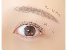 リアアイズ(Li'a eyes)/美眉スタイリング+まつげパーマ