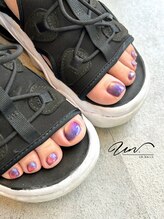 アンドットネイルズ(UN.nails)/フットマグネットワンカラー