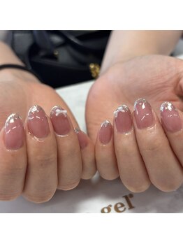 アイリッシュネイル 久屋大通店(Irish Nail)/ラメフレンチ