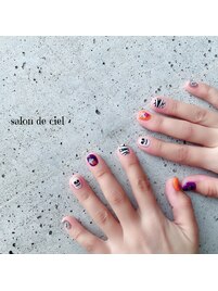 ハロウィンネイル♪