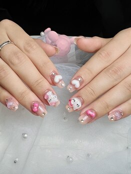 アミネイル 中野(Ami Nail)/ワンホンガーリーネイル