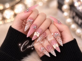 シンデレラネイル(CINDERELLA NAIL)/長さだし/つけ放題/チップ/LL