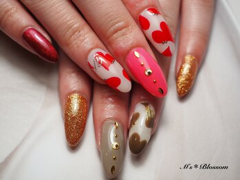 ネイルサロンアンドスクールエムズブロッサム(Nailsalon & school M's Blossom)/ジェルアートやり放題コース