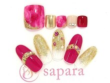 津田沼ネイルサロン サパラ(sapara)/ハンドフットセット定額￥11,499