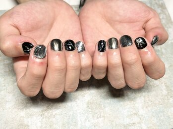 アミィ(AMIe)/ブラックメンズネイル