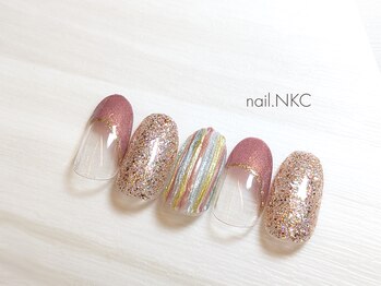 NKC/カラフルな秋色バカラネイル