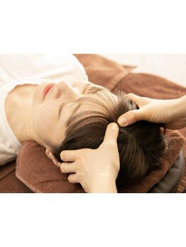 ヘッドスパで癒されたい