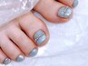 8月限定！Foot nail B.デザインアートコース                 9900円→8910円