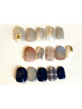 ショートネイルデザインが豊富