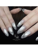 ルミデネイルズ(LUMI DE NAILS)/マグネット＋ミラーラインネイル
