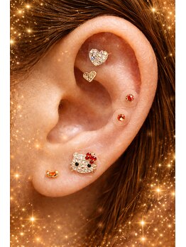 ア ムーン ドロップ(a Moon Drop)/耳ツボジュエリーデザイン