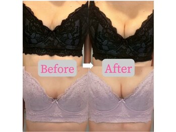 A02サロン 大阪福島の写真/福島区唯一の認定店【アイリーン式育乳】独自のオールハンド手技で、理想のバストラインへ。
