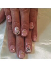 ふんわりラインフラワー