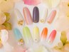 【リピーター様】5色セレクト&ストーン10粒★シンプルコース¥5500