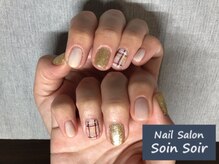 ソワンソワール(SoinSoir)/ブランケットネイル