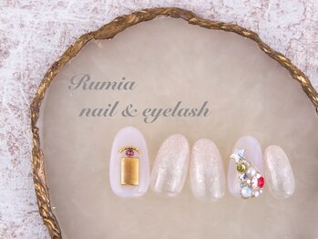 ルミア(Rumia)/クリスマスホワイトネイル