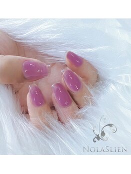 ノーラスリエン(Nolaslien)/クリアフレンチネイル
