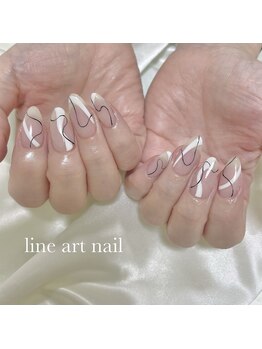 イフネイル(if nail)/◇ラインアートネイル◇