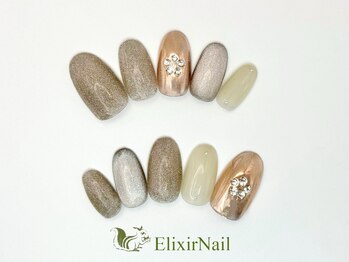 エリクサーネイル 渋谷(Elixir Nail)/定額aシンプル/クーポン