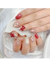 レイネイル レイアイ 光の森店(RAY NAIL ray eye)/バレンタイン