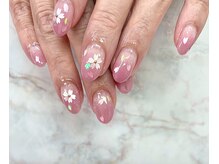 ネイルサロンアンドスクールラボ(LABO)/サクラ定額デザイン