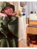 女性人気【隠れ冷え性の改善】よもぎ蒸し+ 和漢全身リンパマッサージ85分8000
