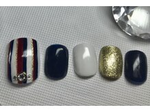 セレクトネイル ココ 秦野店(SELECT NAIL COCO)/フット　ストライプ