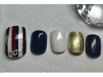 セレクトネイル ココ 秦野店(SELECT NAIL COCO)/フット ストライプ