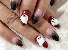 レディグリッター(Lady glitter)/おばけネイル