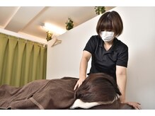 ほぐらく猫/寒いときはもみほぐし！