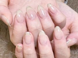 ワンカラー先端ライン