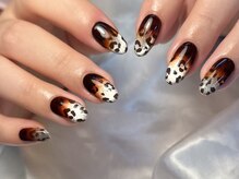 のらねこ 恵比寿店の雰囲気(秋ネイルといえばレオパード!おすすめです◎)