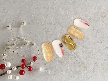 ファストネイル 葛西駅前店(FAST NAIL)/冬 マグネット【11573】