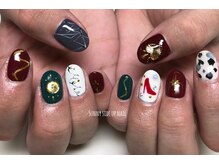 サニーサイドアップ ネイル(Sunny SideUp nail)/Christmas color nail art