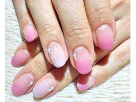 【ハンド】パステル×ビジュー