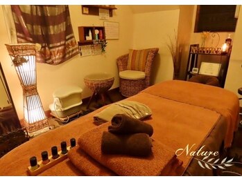 小顔アンドリラクゼーションサロン ナチュール(Nature)/低反発ゆったりベット