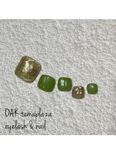 オーク アイラッシュアンドネイル たまプラーザ(OAK)/【Foot】定額コース