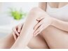レディ【足全体の美肌脱毛】足の甲と指、膝上、膝、膝下　￥8250→￥5500