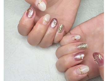 ナナネイル(7.Nail)/人気デザインリボンアート