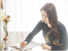 ラ ルミエール 春日井店(la lumiere)/カウンセリングシート記入