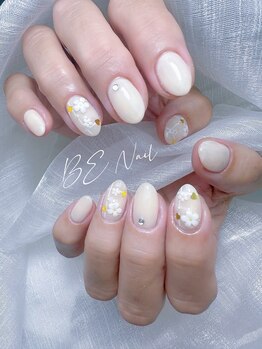 ビーネイル 新松戸(BE NAIL)/お花デザインネイル