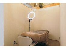 カシェ(cache)の雰囲気（個室でゆったりと施術が受けられます。）