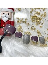 セプトネイル 三条店(SEPT NAIL)/12月フットサンプル