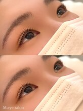 エムドットアイサロン(M. eye salon)/ナチュラルまつ毛パーマ♪