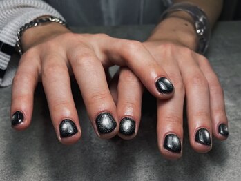 オムネイル 渋谷(HOMME NAIL)/マグネットネイル ¥6.600
