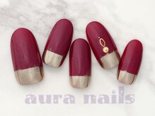 アウラネイルズ(aura nails)/☆ベーシックデザイン￥7800